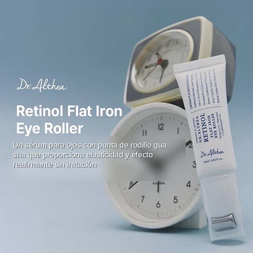 RETINOL FLAT IRON EYE ROLLER DE DR. ALTHEA (SUERO PARA CONTORNO DE OJOS)